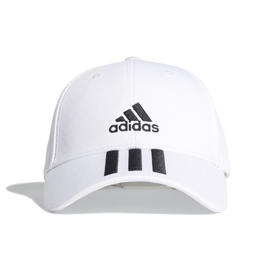 Adidas Bball 3S Cap CT 中性色 白 休閒 運動 老帽 棒球帽 FQ5411