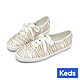 Keds CHAMPION 閃光波浪印花帆布休閒鞋-金色 9233W110909 product thumbnail 1