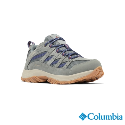 Columbia 哥倫比亞 女款 -CRESTWOOD Omni-Tech防水登山鞋灰-綠色 UBK53720GG/IS