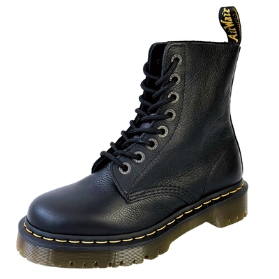 Dr.Martens 馬汀 1460 PASCAL BEX 荔技紋軟皮8孔綁帶短筒靴 真皮馬丁 休閒鞋 26206001