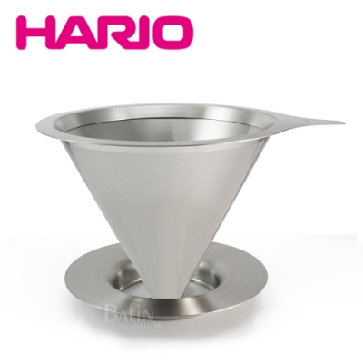 HARIO V60免濾紙02不鏽鋼濾杯(DMD-02-HSV)