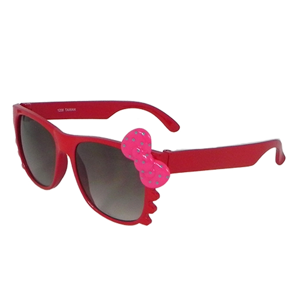 【Docomo女童專用太陽眼鏡】抗UV防紫外線太陽眼鏡 可愛蝴蝶結造型　配戴舒適好搭配 MIT台灣製造款