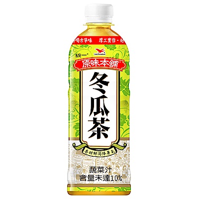 統一 原味本舖-冬瓜茶 600ml-24入/箱