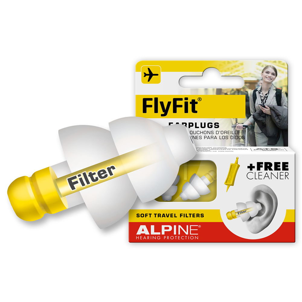 荷蘭原裝進口 Alpine Flyfit 頂級飛行專用耳塞