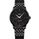 MIDO 美度 官方授權 BARONCELLI HERITAGE 潮黑復刻機械腕錶-M0274073305000黑/39mm product thumbnail 1