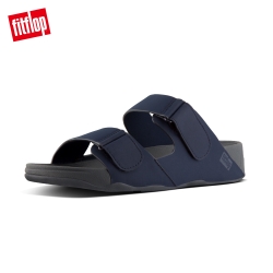 FitFlop GOGH MOC ADJUSTABLE SLIDE SANDALS IN NEOPR