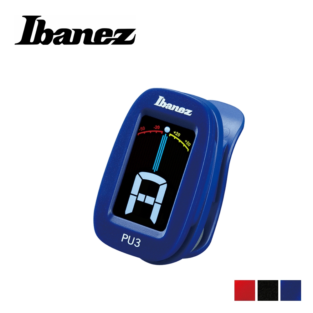 IBANEZ PU3 夾式彩色調諧器 三色款
