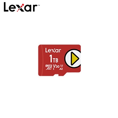 雷克沙Lexar PLAY microSDXC UHS-I U3 V30 1TB記憶卡