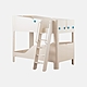 【iloom 怡倫家居】TINKLE-POP 雙層床架組(含兩張兒童床墊 爬梯型-5色) product thumbnail 9