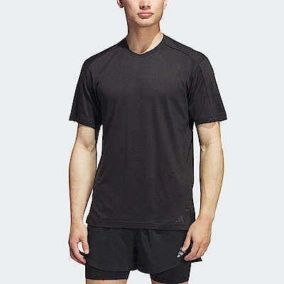Adidas Yoga Tee [IP2358] 男 短袖 上衣 亞洲版 運動 訓練 瑜珈 柔軟 舒適 吸濕排汗 黑