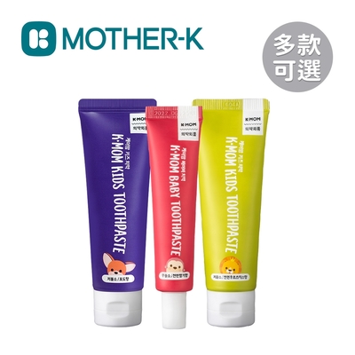 MOTHER-K 韓國 K-MOM 天然植萃嬰幼兒牙膏 - 多款可選