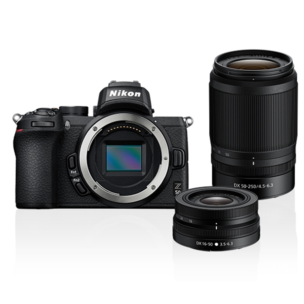 Nikon Z50雙鏡組(NIKKOR Z DX 16-50VR + 50-250VR)