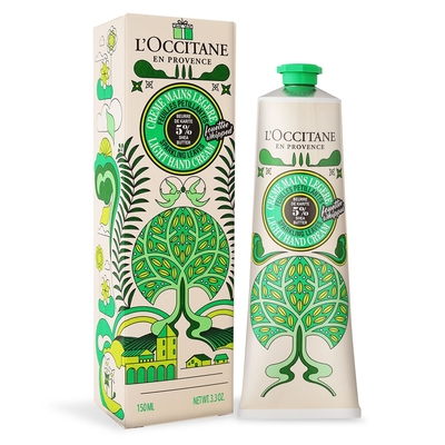 L OCCITANE 歐舒丹 歡聚乳油木碧綠舒芙護手霜150ml-百貨公司貨