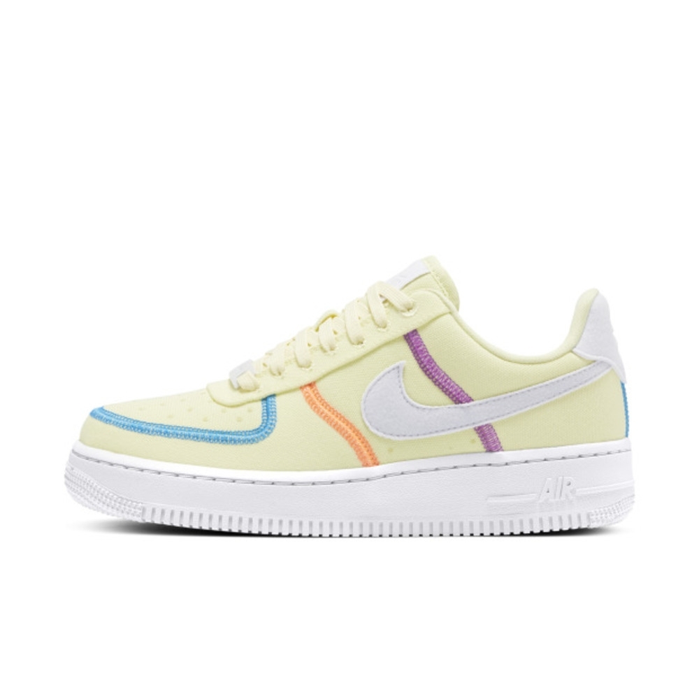 Nike Air Force 1 '07 LX 女休閒鞋-黃-CK6572700