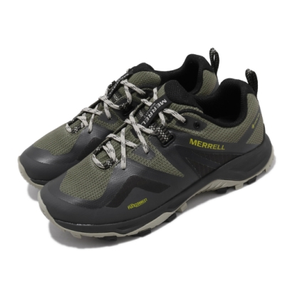 Merrell 戶外鞋 MQM Flex 2 GTX 男鞋 登山 越野 耐磨 抓地 防潑水 包覆 穩定 綠灰 ML033705