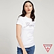 GUESS-女裝-街頭潮流LOGO字母短T-白 原價1290 product thumbnail 1