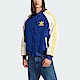 Adidas SST Varsity IL2574 男 外套 夾克 飛行外套 亞洲版 休閒 經典 保暖 寬鬆 藍黃 product thumbnail 1