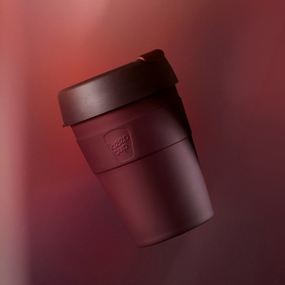 【澳洲 KeepCup】雙層真空隨身杯 340ml- M - 甜酒紅