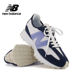 [New Balance]復古鞋_中性_藍黑白_MS327SV-D楦