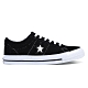 CONVERSE ONE STAR OX 中 休閒鞋 麂皮黑  158369C product thumbnail 1