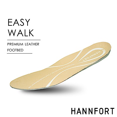 HANNFORT 5mm豚皮透氣減壓鞋墊(EASY WALK專用)