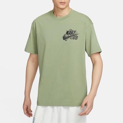 Nike AS U NK SB TEE M90 DRAGON 男短袖上衣-綠-FQ3720386