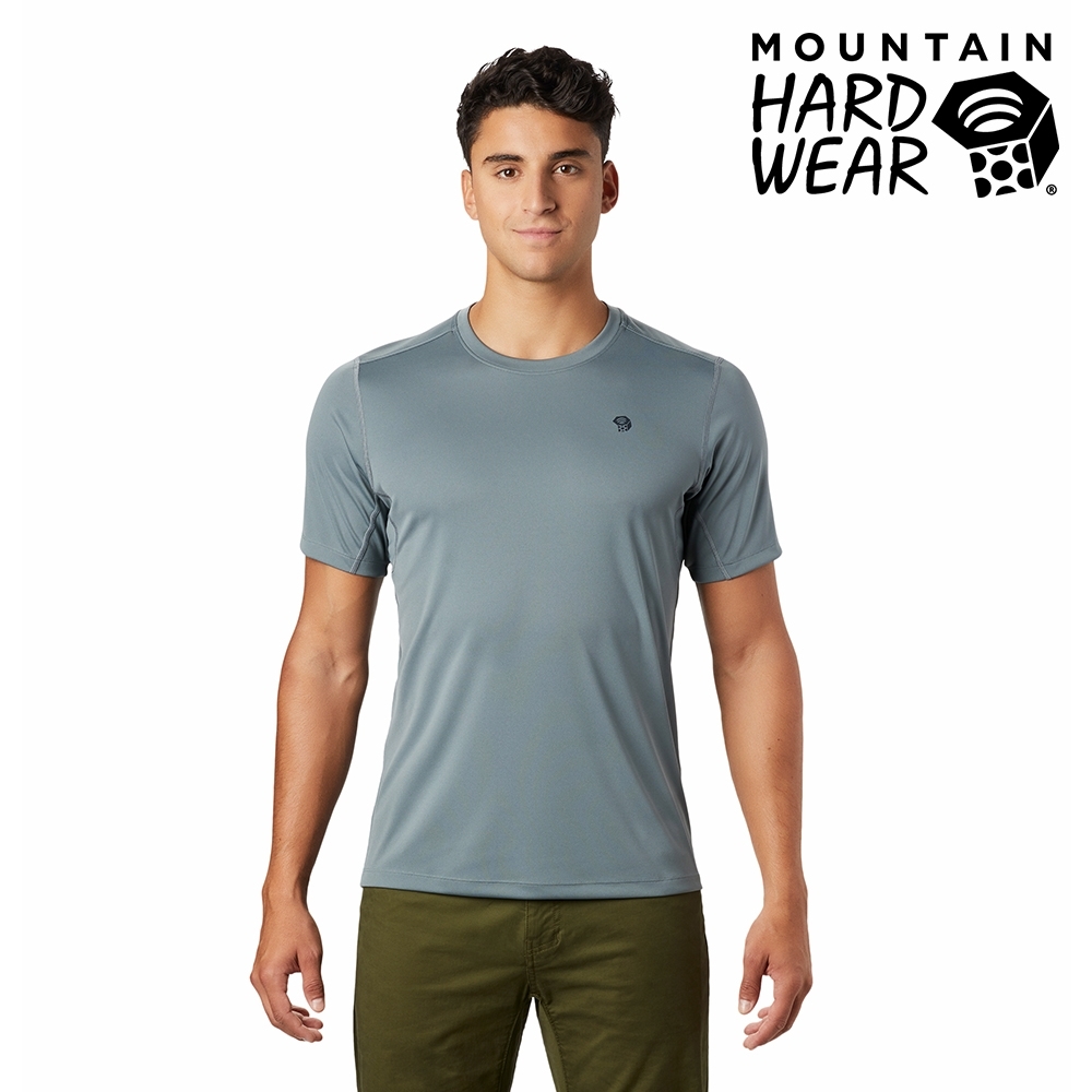 【美國 Mountain Hardwear】Wicked Tech Short Sleeve T-Shirt 防曬快乾短袖排汗衣 男款 淺風暴灰 #1891121