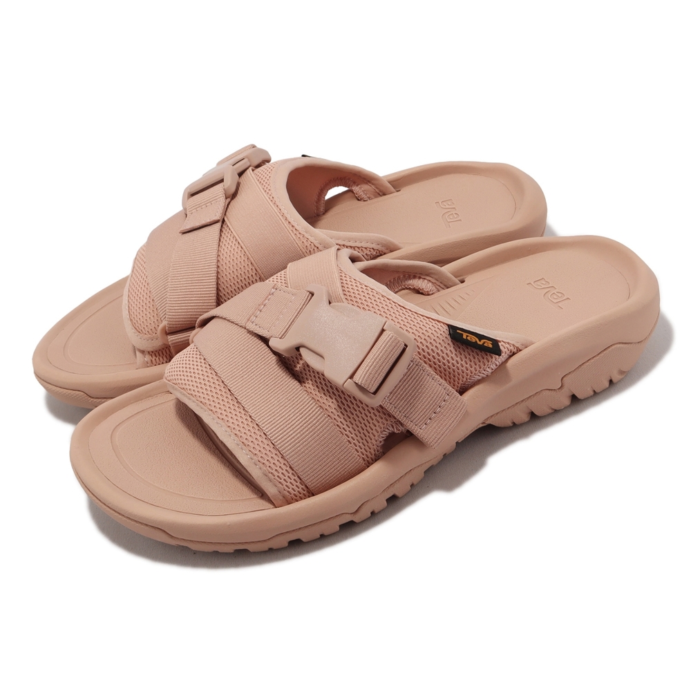 Teva 拖鞋 W Hurricane Verge Slide 女鞋 粉 楓糖色 可調整 運動拖鞋 1136210MSR