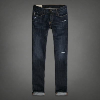 AF a&f Abercrombie & Fitch 牛仔長褲 藍色 1562