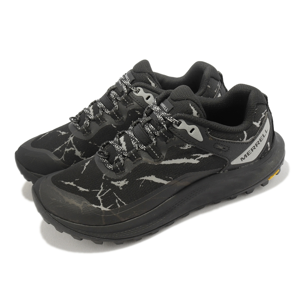 Merrell 越野跑鞋 Antora 3 Reflective 女鞋 黑 銀 戶外 Vibram 黃金大底 ML067748