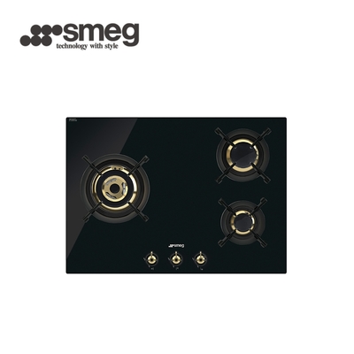 【SMEG】義大利美學瓦斯爐(三口爐)_PC73GNOTW(無含安裝)