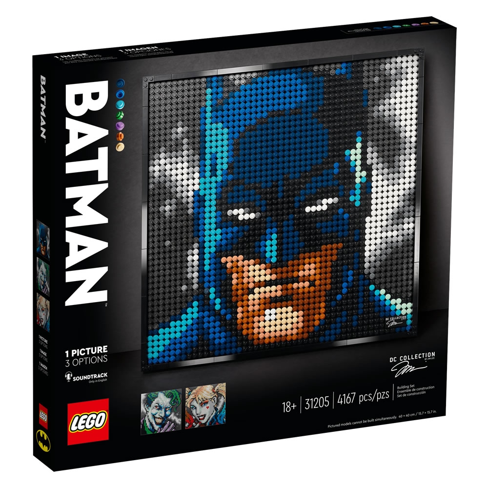 樂高LEGO ART 系列- LT31205 Jim Lee Batman Collection