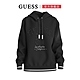 【GUESS】立體字母印花長袖帽T-兩色任選 product thumbnail 1