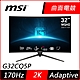 MSI微星 G32CQ5P 32型 170Hz 2K HDR曲面電競螢幕 product thumbnail 1