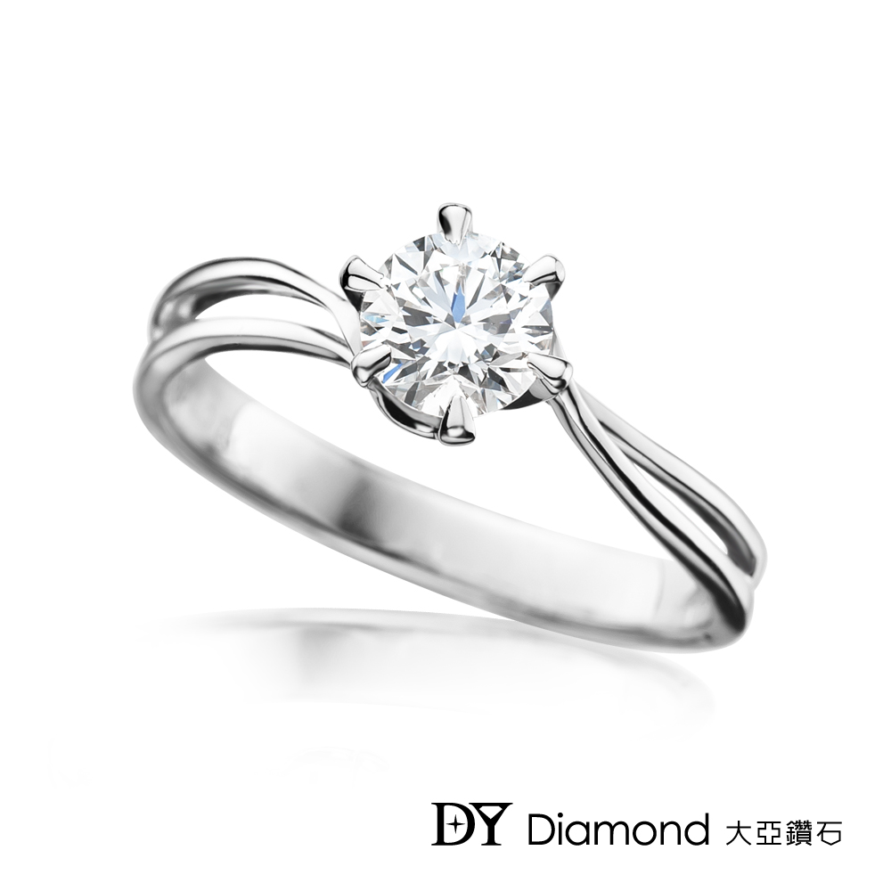 DY Diamond 大亞鑽石 18K金 0.50克拉 F/VS2 求婚鑽戒