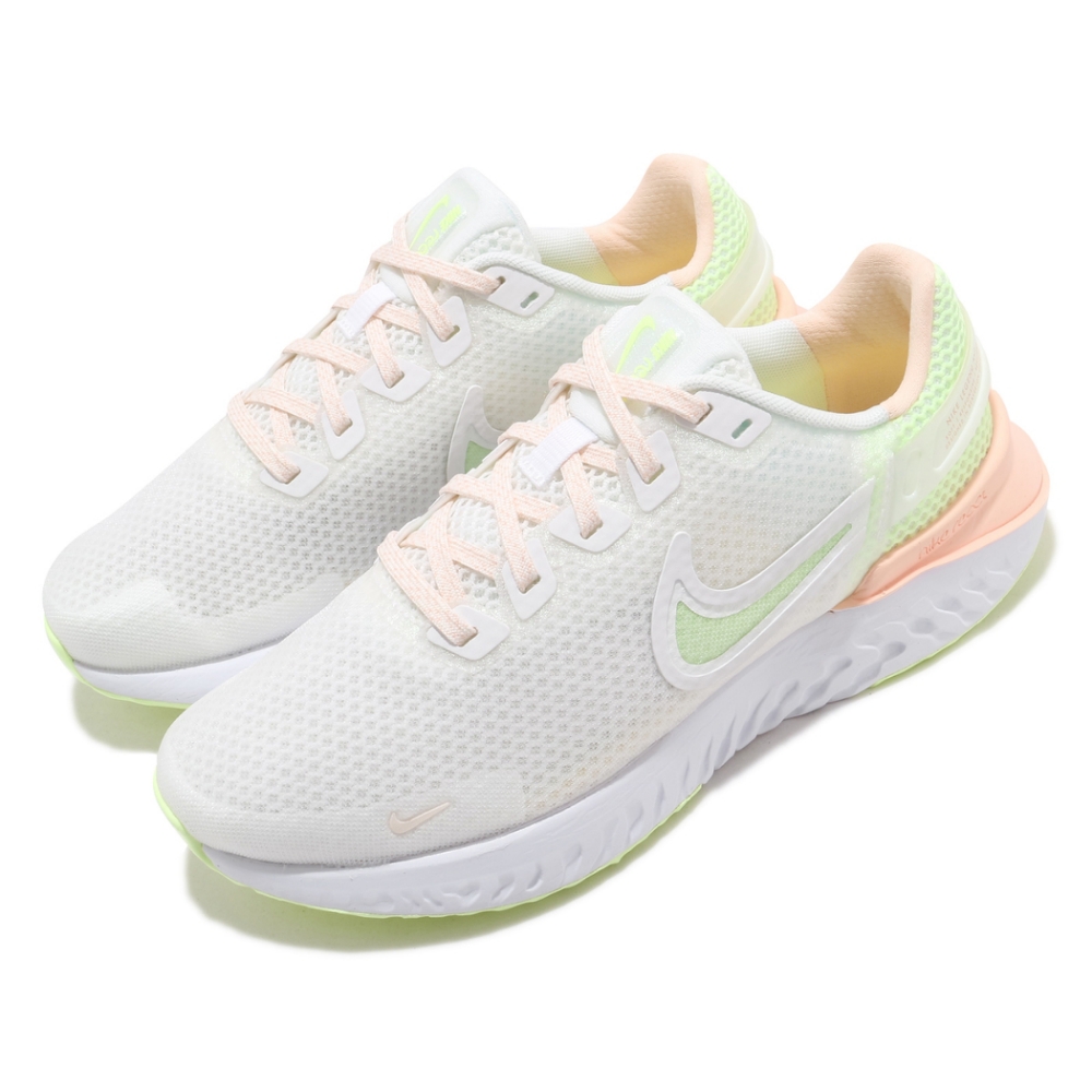 Nike 慢跑鞋 Legend React 3 女鞋 輕量 舒適 避震 路跑 健身 球鞋 白 黃 CK2562100