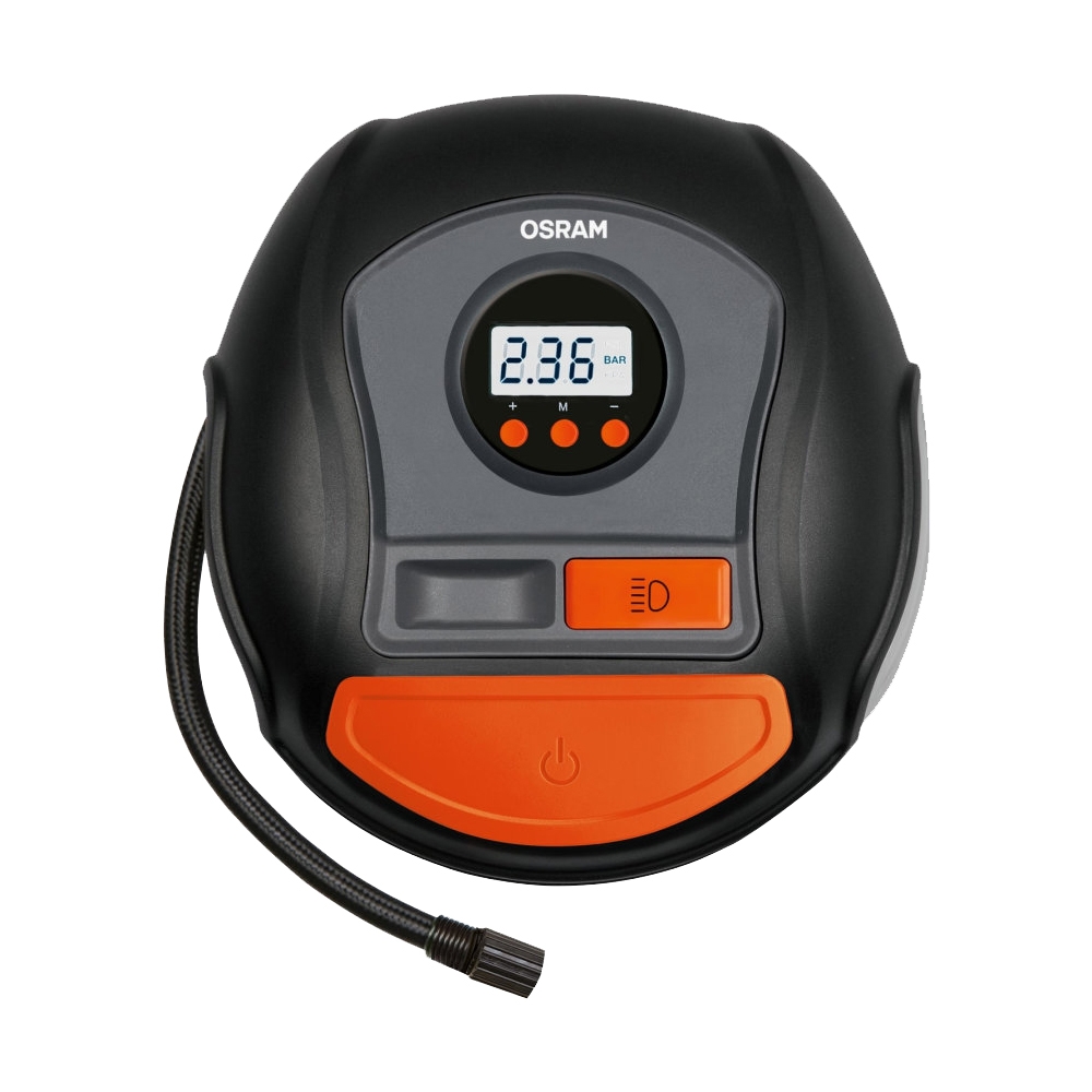 OSRAM 12V電動打氣機 TYREinflate 450 車用充氣/LED照明《買就送 OSRAM 修容組》