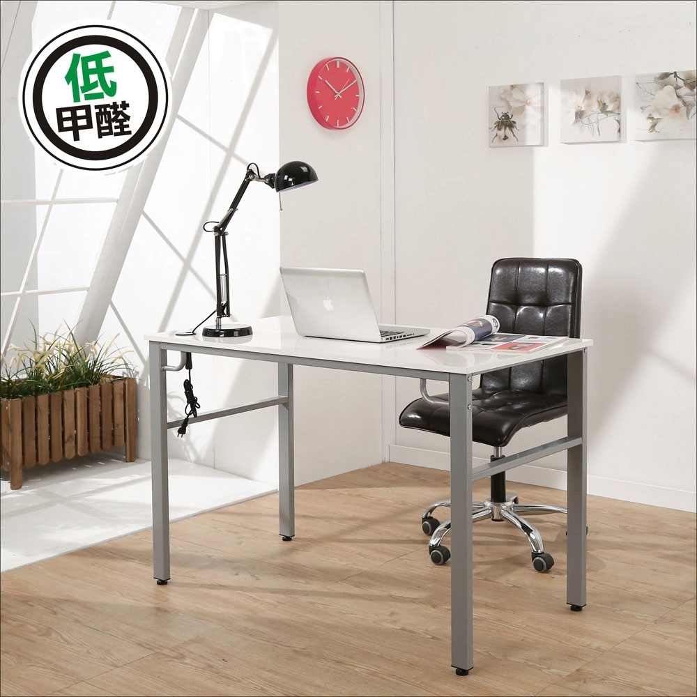 BuyJM低甲醛木紋白120公分穩重工作桌120x60x79公分