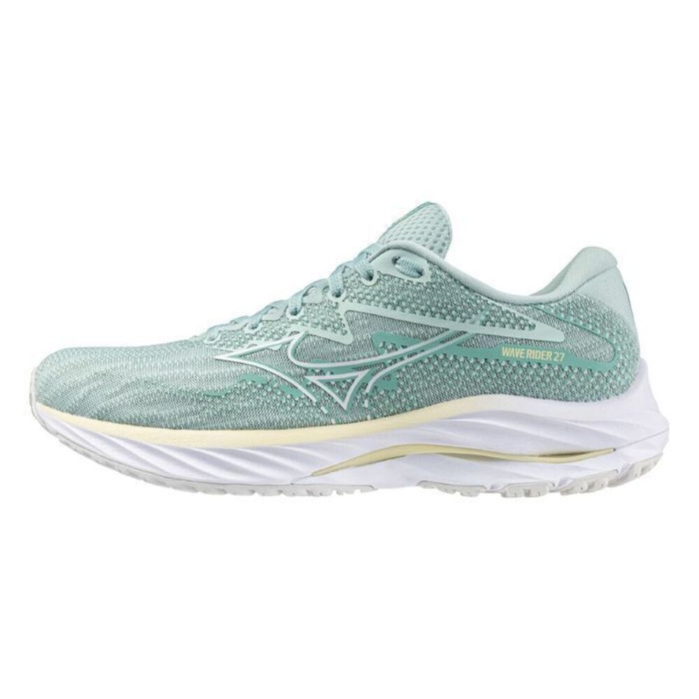 Mizuno Wave Rider 27 SW [J1GD230674] 女慢跑鞋運動路跑超寬楦緩震