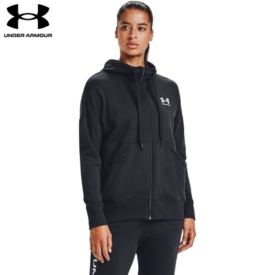 【UNDER ARMOUR】UA女 Rival Fleece刷毛保暖連帽外套-優惠商品