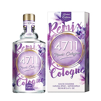 4711科隆之水 Remix Cologne 經典薰衣草古龍水 100ml