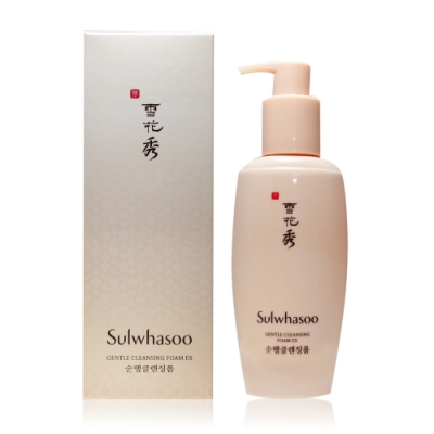 (期效品)Sulwhasoo 雪花秀 順行潔顏泡沫 EX200ml-期效202009