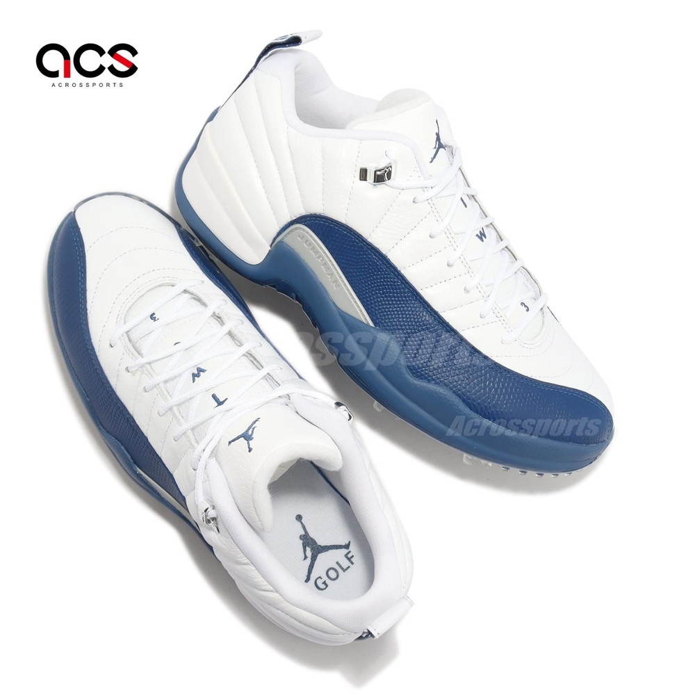 Nike 高爾夫球鞋Air Jordan XII Low 男鞋法國蘭高球12代AJ 戶外運動