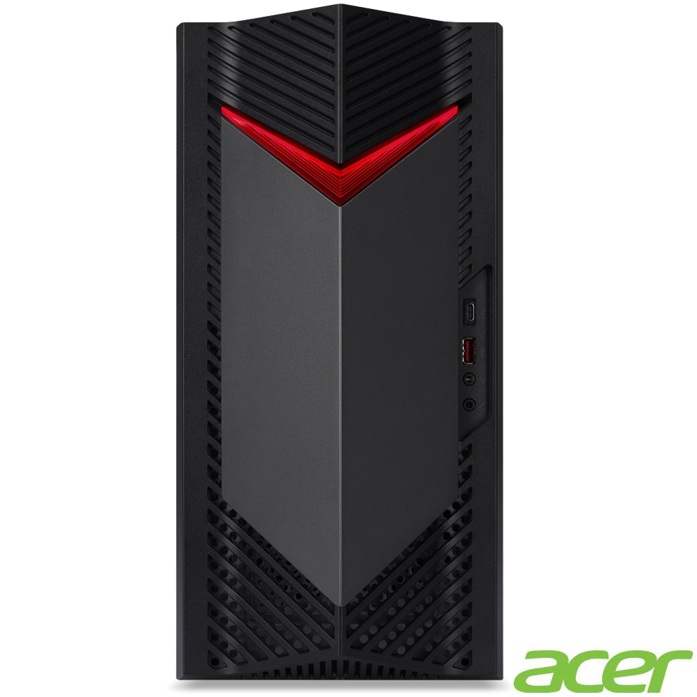 Acer 宏碁 N50-650 十三代10核雙碟獨顯電競桌上型電腦(i5-13400F/16G/512GB+1TB/RTX3060/Win11)
