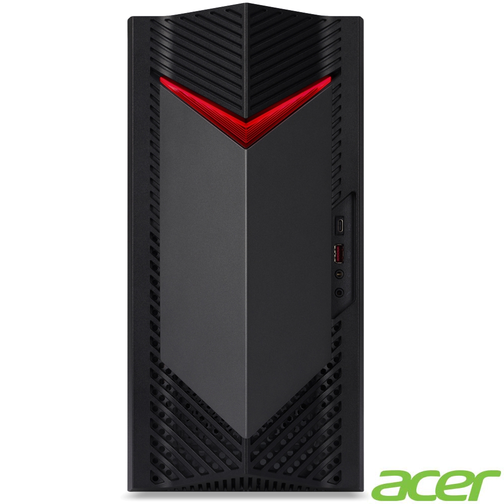 Acer 宏碁 N50-650 十三代16核雙碟獨顯電競桌上型電腦(i7-13700F/16G/512GB+1TB/RTX 3060Ti/Win11)