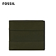 FOSSIL Everett 真皮證件格經典男夾-軍綠色 ML4397386 product thumbnail 1