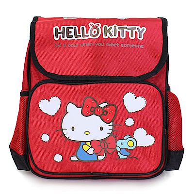 HELLO KITTY 兒童透氣後揹書包