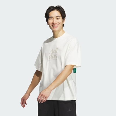 adidas 上衣 男款 短袖上衣 運動 ST FL GFX TEE 白 IT3927 (S2572)