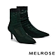高跟鞋 MELROSE 美樂斯 華麗時髦晶鑽萊卡網布尖頭高跟鞋－綠 product thumbnail 1