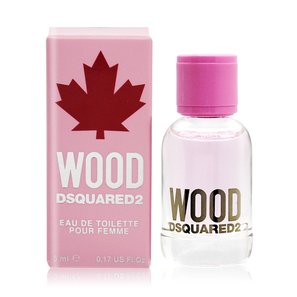 *DSQUARED2 WOOD 天性女性淡香水5ml EDT-公司貨